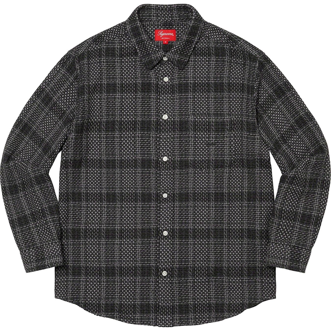 Basket Weave Plaid Shirt view 5